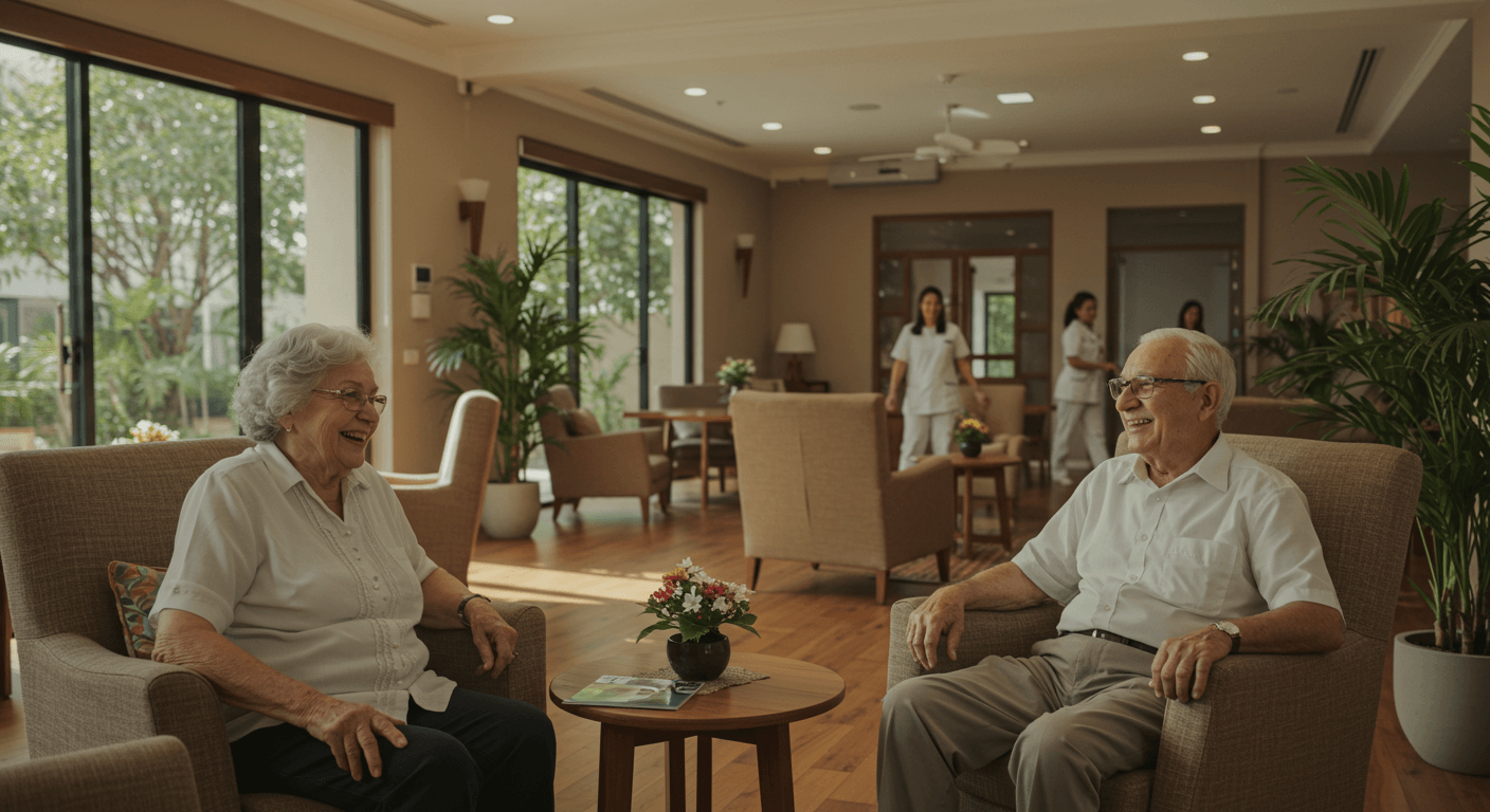 casas de repouso com cuidados