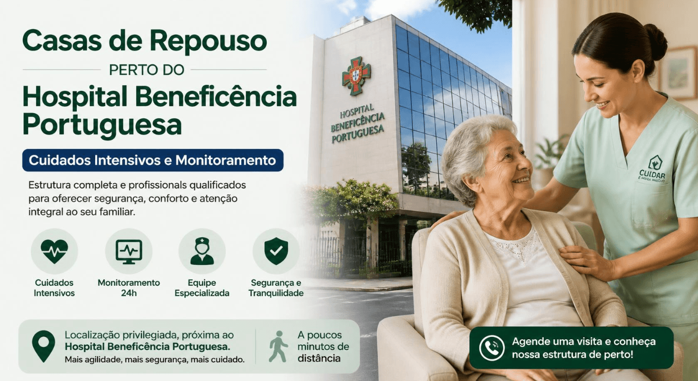 Casas de Repouso Perto do Hospital Beneficência Portuguesa